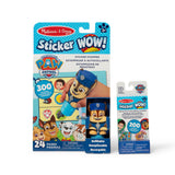 Sticker WOW!™ PAW Patrol Chase Bundle: Activity Pad & Sticker Stamper + Mini Activity Pad and 200 Refill Stickers F0