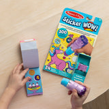 Sticker WOW!™ Purple Unicorn Bundle: Activity Pad & Sticker Stamper + Mini Activity Pad and 200 Refill Stickers M7