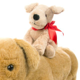 Sunny Yellow Lab Puppy Dog Stuffed Animal N8
