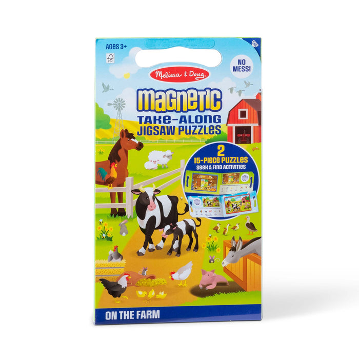 Take-Along Magnetic Jigsaw Puzzles – On the Farm Y8