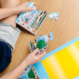 Take-Along Magnetic Jigsaw Puzzles – Vehicles O0