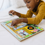 The Wheels on the Bus Song Puzzle - 6 Pieces R9