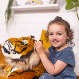 Tiger Lifelike Plush Stuffed Animal T4