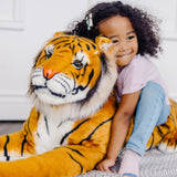 Tiger Lifelike Plush Stuffed Animal T4