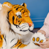 Tiger Lifelike Plush Stuffed Animal T4