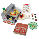 Top & Bake Pizza Counter - Wooden Play Food J2