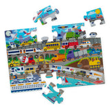 Traffic Jam Floor Puzzle - 24 Pieces B6