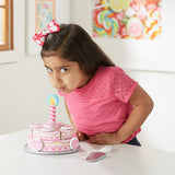 Triple-Layer Party Cake - Wooden Play Food L2