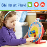 Turn & Tell Wooden Clock M6