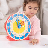 Turn & Tell Wooden Clock M6