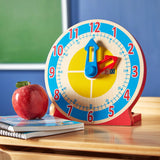 Turn & Tell Wooden Clock M6