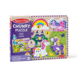 Unicorn Chunky Puzzle – 6 Pieces D6
