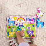 Unicorn Chunky Puzzle – 6 Pieces D6