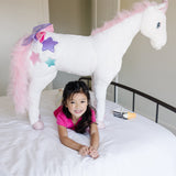 Unicorn Lifelike Plush Stuffed Animal D6