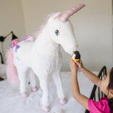 Unicorn Lifelike Plush Stuffed Animal D6
