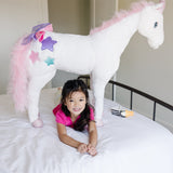 Unicorn Lifelike Plush Stuffed Animal D6