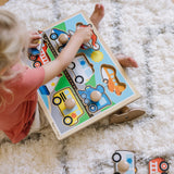 Vehicles Jumbo Knob Puzzle - 8 pieces V0