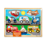Vehicles Jumbo Knob Puzzle - 8 pieces V0