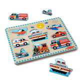 Vehicles Sound Puzzle - 8 Pieces Q5