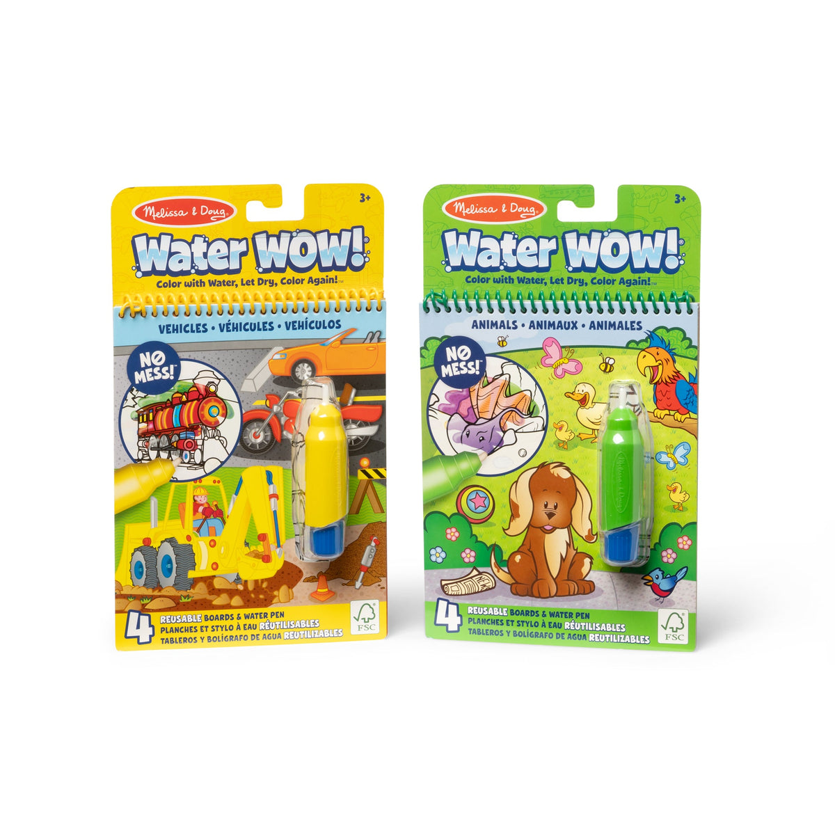 Water WOW! 2-Pack – Animals, Vehicles Z0
