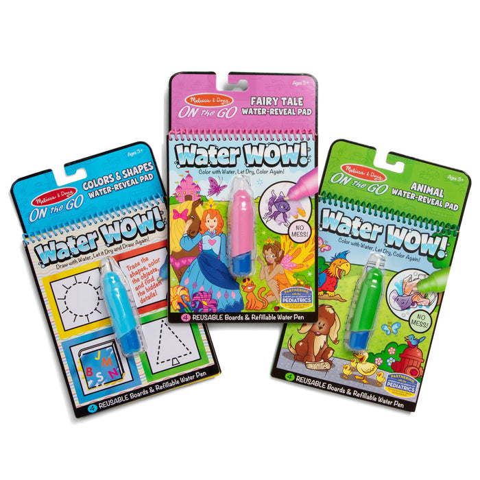 Water Wow!® 3-Pack: Colors & Shapes, Fairy Tales, Animals B4