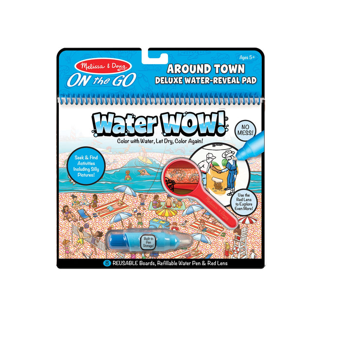 Water Wow! Deluxe Water-Reveal Pad - Around Town D3