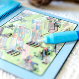 Water Wow! Deluxe Water-Reveal Pad - Around Town D3