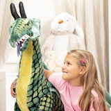 Winged Dragon Lifelike Plush Stuffed Animal D5