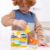 Wooden Animal Matching - Safari D6