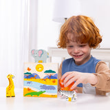 Wooden Animal Matching - Safari D6
