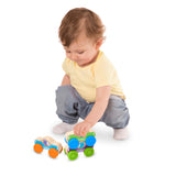 Wooden Animal Stacking Cars Z6