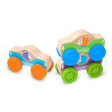 Wooden Animal Stacking Cars Z6