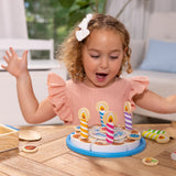 Wooden Birthday Cake Play Set N7