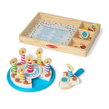 Wooden Birthday Cake Play Set N7