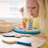 Wooden Birthday Cake Play Set N7