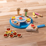Wooden Birthday Cake Play Set N7