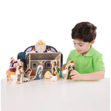 Wooden Christmas Nativity Set L3