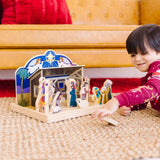 Wooden Christmas Nativity Set R2