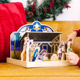 Wooden Christmas Nativity Set R2