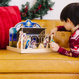 Wooden Christmas Nativity Set R2