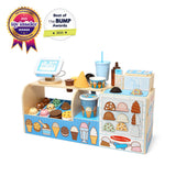Wooden Cool Scoops Ice Creamery W4