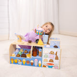 Wooden Cool Scoops Ice Creamery W4