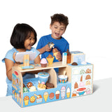Wooden Cool Scoops Ice Creamery W4