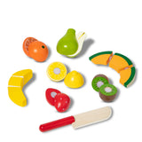 Wooden Cutting Fruit Play Food L2
