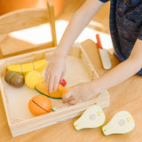 Wooden Cutting Fruit Play Food L2