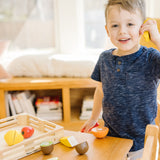 Wooden Cutting Fruit Play Food L2