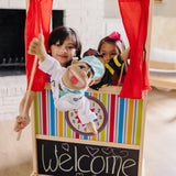 Wooden Deluxe Puppet Theater F3
