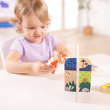 Wooden Dinosaurs Play Set D1