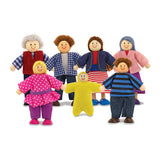 Wooden Doll Family Q8