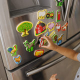 Wooden Farm Magnets G9